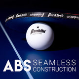 Franklin Sports Ping Pong Paddle Set with Balls - 4 Player Table Tennis Kit - (4) Ping Pong Paddles + (6) Balls - Red + Blue Table Tennis Rackets - Full Starter Kit Franklin Sports