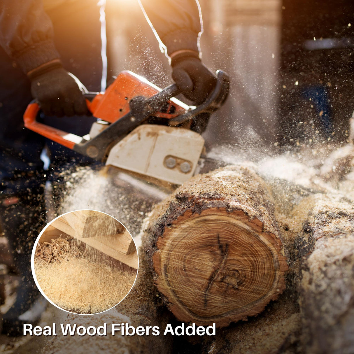 ELEGOO Wood PLA Filament 1.75mm 1KG, Real Wood Fibers Added 3D Printer Filament Dimensional Accuracy +/- 0.02mm, 1kg Spool(2.2lbs) Fits for Most FDM 3D Printers ELEGOO