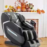 MassaMAX A580 2026 4D Massage Chair for Big & Tall People Full Body Massage Up to 6'10" & 500 lbs, Yoga Stretch, AI Voice Control, 22 Modes, 59" SL Track, Auto Footrest Extension, and Heating (Black) MassaMAX