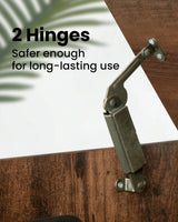 Hzuaneri Storage Chest, Storage Trunk, Wooden Storage Bench - 39.4" Lift-Top Storage Organizer with 2 Safety Hinges, Shoe Bench for Entryway, Bedroom, Living Room, Rustic Brown SB03401X Hzuaneri