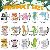 15 PCS Diamond Painting Keychains Animal Diamond Art Ornaments Double Side Diamonds Key Rings DIY 5D Art Pedants for Beginners Birthday Crafting Home Party Decor Augisteen