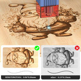 HENGTONGTOOL T1 Laser Engraver Machine, 3.5W Laser Engraving Machine and Cutting Machine for Beginners, Precision 0.06 mm Laser Spot, 10000 mm/min, Best Laser Engraver for DIY Projects, Wood, Metal HENGTONGTOOL