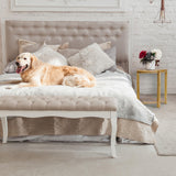 Sorbus Bamboo Shower Stool - Corner Bath Bench - Waterproof Wood Chair for Inside Shower - Bathtub Seat with Shelf for Shaving Legs - Small Corner Step Stool Foot Rest for Bathroom Bamboo Side Table Sorbus