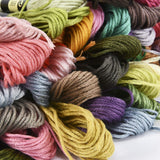 Friendship Bracelet String 50 Skeins Rainbow Color Embroidery Floss Cross Stitch Embroidery Thread Cotton Floss Bracelet Yarn, Craft Floss XLSFPY