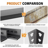 Garage Shelving,24"D x 48"W x 72"H Garage Storage Shelves 3000LBS Heavy Duty Metal Shelf Organizer Storage 5 Tier Adjustable Shelves for Industrial,Warehouse,Basement Garage Racks Tool Shelf Unit Bezuny