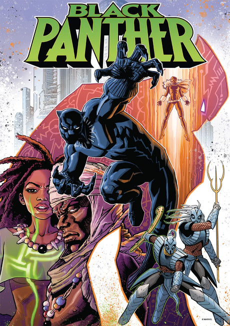 Buffalo Games - Marvel - Black Panther #19-500 Piece Jigsaw Puzzle for Adults -Challenging Puzzle Perfect for Game Nights - Finished Size is 21.25 x 15.00 Buffalo Games
