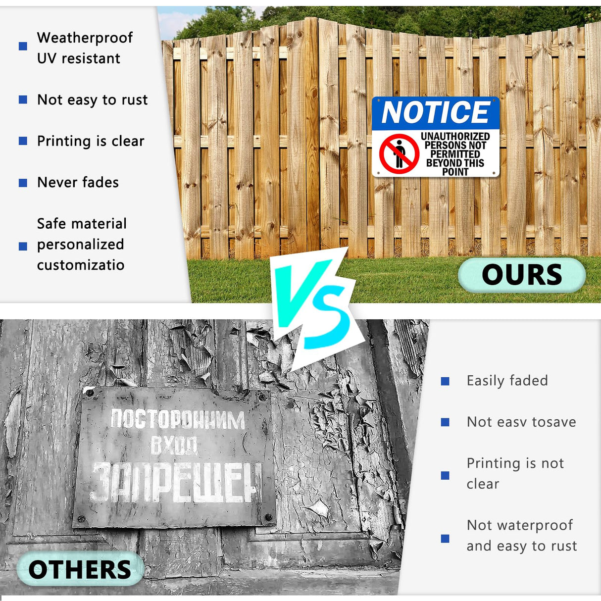 Beclumas 10 Pack 8"x 12" Sublimation Metal Sign Blanks,0.45mm Blank Metal Sign for Advertising Sign,Wall Decor,Room Decor Beclumas