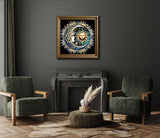 5D Diamond Art Kits for Adults,Sleepy Sun and Moon Special Shape Diamond Painting Kits for Beginners, DIY Crystal Diamond Dots Gem Art Craft for Home Decor 11.8x11.8 Inch Acelii