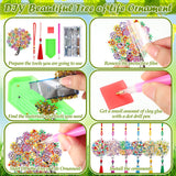 JenPen Diamond Painting Car Ornaments Diamond Art Kit for Adult Double Sided Painting Hanging Ornament Garden Decoration Crystal Gem Paint DIY Kit JenPen