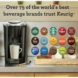 Keurig K-Compact Single-Serve K-Cup Pod Coffee Maker, with 3 Brew Sizes, Smart Start Feature, 36oz Removable Reservoir, Black Keurig