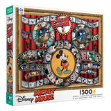 Ceaco - Disney - Mickey and Minnie Mouse Movie Reel - 1500 Piece Jigsaw Puzzle Ceaco