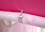 Delta Children Loft Bed Tent Curtain Set for Low Twin, Disney Princess Delta Children