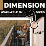 DuraSteel Butcher Block Counter Top - 24 x 12 Natural Maple Slab Work Bench Top for Kitchen, Side, Coffee, Kitchen Table - Optional Base Leg Units DuraSteel