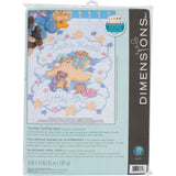 DIMENSIONS 3171 Twinkle Twinkle Twinkle Quilt Stamped Cross Stitch Kit, 34'' W x 43'' H White Dimensions