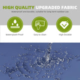 ELEGIBLISS 7/8-Piece Patio Conversation Set with Fire Pit Table, Outdoor All-Weather Rattan Sofa Sectional, Handwoven Wicker Furniture for Backyard, Easy Assembly & Weather-Resistant Design ELEGIBLISS