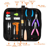 PAXCOO Jewelry Making Supplies Kit, Jewelry Making Kit with Jewelry Making Tools, Jewelry Wires and Jewelry Findings for Jewelry Making, Repair and Beading PAXCOO