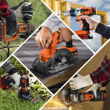 Masione 2X 6.0Ah 20V Repalcement for Black and Decker 20V Lithium Battery LB2X4020 LB2X4020-OPE Compatible with Black and Decker 20V Battery Cordless Tools and Outdoor Equipment Masione