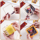 3D Puzzle Nightlight-DIY LED Light Wooden Puzzle-Art Lamp and Craft Kits for Kids and Adults-Birthday Gifts Toys-Home Desk Decor Family Game (Autumn Forest) Welsky