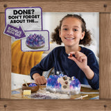 MindWare Dig It Up Giant Gem Discovery Kit - Gemstone Dig Kit Offers Geology for Kids with 12 Real Polished Hidden Gemstones - Includes 1 Giant Gem, Chiseling Tools, Gemstone Poster - Ages 4+ MindWare