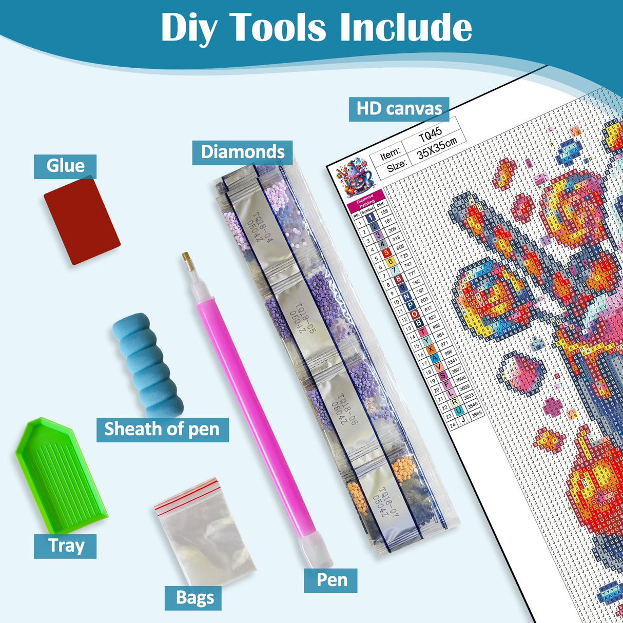 Ghost Pumpkin Cup Diamond Art Kits for Adults, 5D Halloween Diamond Painting Kits for Adults Beginners, DIY Full Round Drill Diamond Dot Painting Gem Art Kits for Adult, Home Wall Decor 13.8x13.8 Inch VCLKDIY