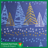 SUNCOLOR 12 Pack 14" Blue Large Christmas Gift Boxes With Lids For Clothes Presents SUNCOLOR