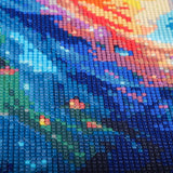 CEOVR Fairy Diamond Art Kits for Adults, 5D DIY Full Drill Diamond Painting Dots Gem Art, Adult Crafts Kits Arts and Crafts, Wall Decor for Home Office 12x16inch CEOVR