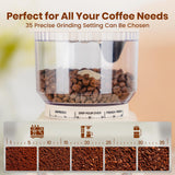 Gevi Espresso Machine 20 Bar with Grinder, Professional Espresso Maker with 35 Precise Grind Settings Burr Coffee Grinders Combos, Super-Automatic Espresso Machines, Gift for Coffee Lover Gevi