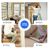 Brown Rosin Masking Paper 36" x 1992" (166 feet) – 66 lb Thickness Floor Covering - Masking Paper for Painting and Construction, Surface Protection by IDL Packaging IDL Packaging