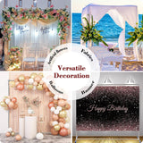 Wedding Arch Backdrop Stand, Heavy Duty 7FT Tall, 4FT Wide Square Rectangular Wedding Arch Frame for Parties Ceremony Birthday Baby Shower Anniversary Stainless Steel Balloon Arch Stand DEROFIT