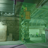 Makita SK700GDNAJ 12V max CXT® Lithium-Ion Cordless Self-Leveling 360° 3-Plane Green Laser Kit (2.0Ah), Class II, 510-530 nm, <2 mW Makita