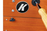 KICK Titan 55" Tournament Foosball Table (Brown) KICK