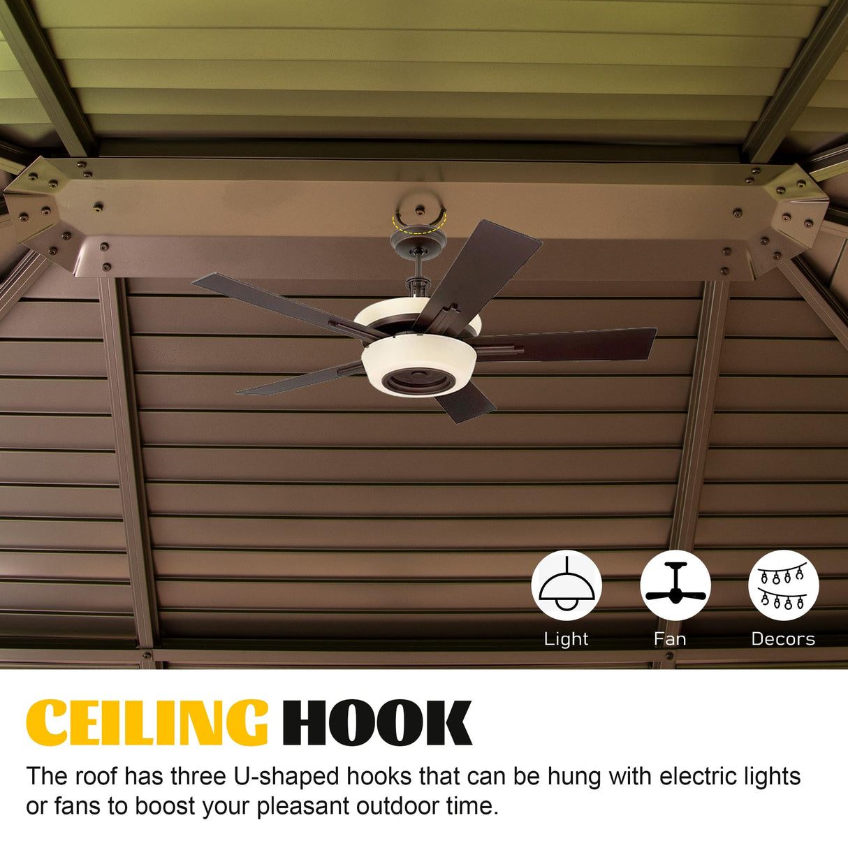 Domi 12x15FT Outdoor Sunroom, All-Season Solarium Gazebo with Galvanized Steel Roof, 4 Sliding Doors, Detachable PVC Screen, Aluminum Permanent Sun Room for Patio Deck Garden domi outdoor living