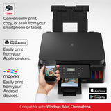 Canon PIXMA G6020 All-in-One Supertank Wireless (Megatank) Printer, Copier and Scan with Mobile Printing, Black, Works with Alexa Canon