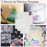 Card Making Supplies For Adults and Kids,Card Making Kits 28 Blank Greeting Cards and Envelopes with Supplies And Stamp Set- Giftable DIY Greeting Card Set- Happy Birthday Christmas Thank You BOAJUNWU