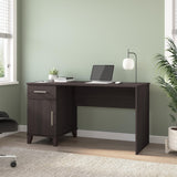 Bush Furniture Somerset 54W Office Desk with Drawer and Storage Cabinet in Storm Gray | Computer Table for Home Office Workspace Bush Business Furniture
