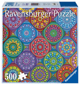 Ravensburger Color Your World Series: Magnificent Mandalas 500 Piece Jigsaw Puzzle for Adults - 80694 - Handcrafted Tooling, Made in Germany, Every Piece Fits Together Perfectly Ravensburger