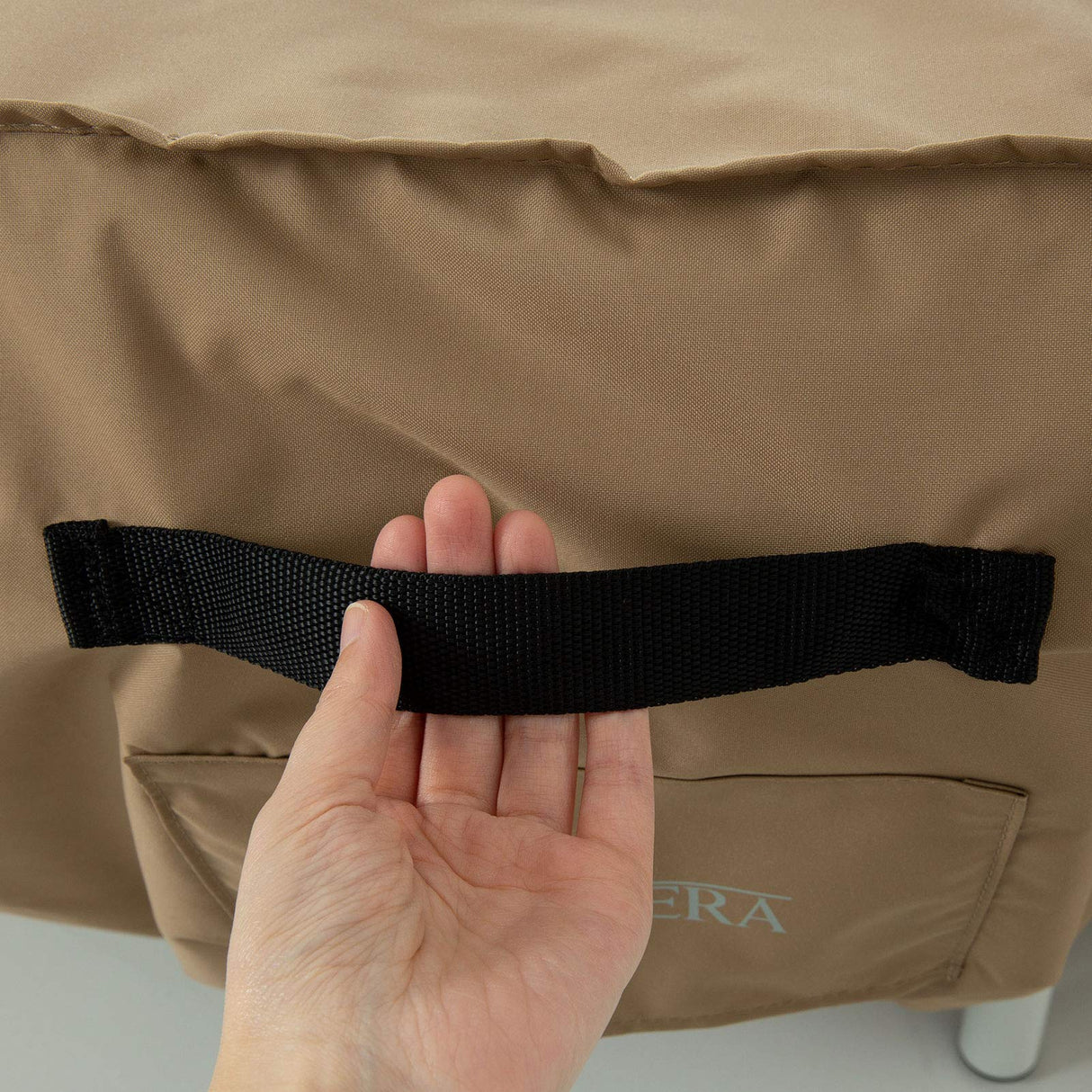 Tempera Outdoor Round Table Cover , Sectional Sofa , Dining Set cover , Anti-Fading , Waterproof Patio Cover for Outdoor Furniture, 96"D x 27.8"H, Taupe Tempera