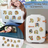 INCOK Diamond Art Refrigerator Magnets - 16 PCS Horse Diamond Painting Fridge Magnet Stickers Kits DIY Refrigerator Diamond Art Craft for Adult Beginners Home Decors Christmas Gift Horse Lover INCOK