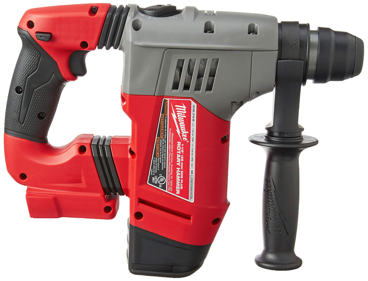 Milwaukee 2715-20 M18 Fuel 1-1/8" SDS Plus Rotary Hammer Milwaukee