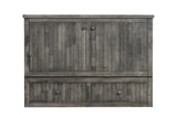 Mega Solutions Murphybedz Tuscany Murphy Cabinet Chest Bed with Charging Station 6 Inch, Queen (Galaxy Grey) Mega Solutions