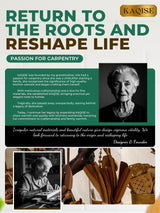 Wooden Spatula for Cooking, Natural Teak Wood Utensils including Frying Flat Spatula Turner, Wooden Kitchen Utensils Set (4Pcs) KAQISE