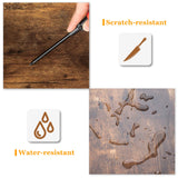 VINGLI Rustic Brown 65.7" Lockable 2 Drawer File Cabinet with Shelves - Versatile Freestanding/Rolling Design for Home Office VINGLI