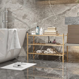 Z&L HOUSE 3-Tier Shoe Rack for Closet, Stackable Shoes Rack Organizer Free Standing Shoe Shelf for Entryway and Closet Hallway, Multifunctional Bamboo Rack in Different Combinations (3-Tier) Z&L HOUSE