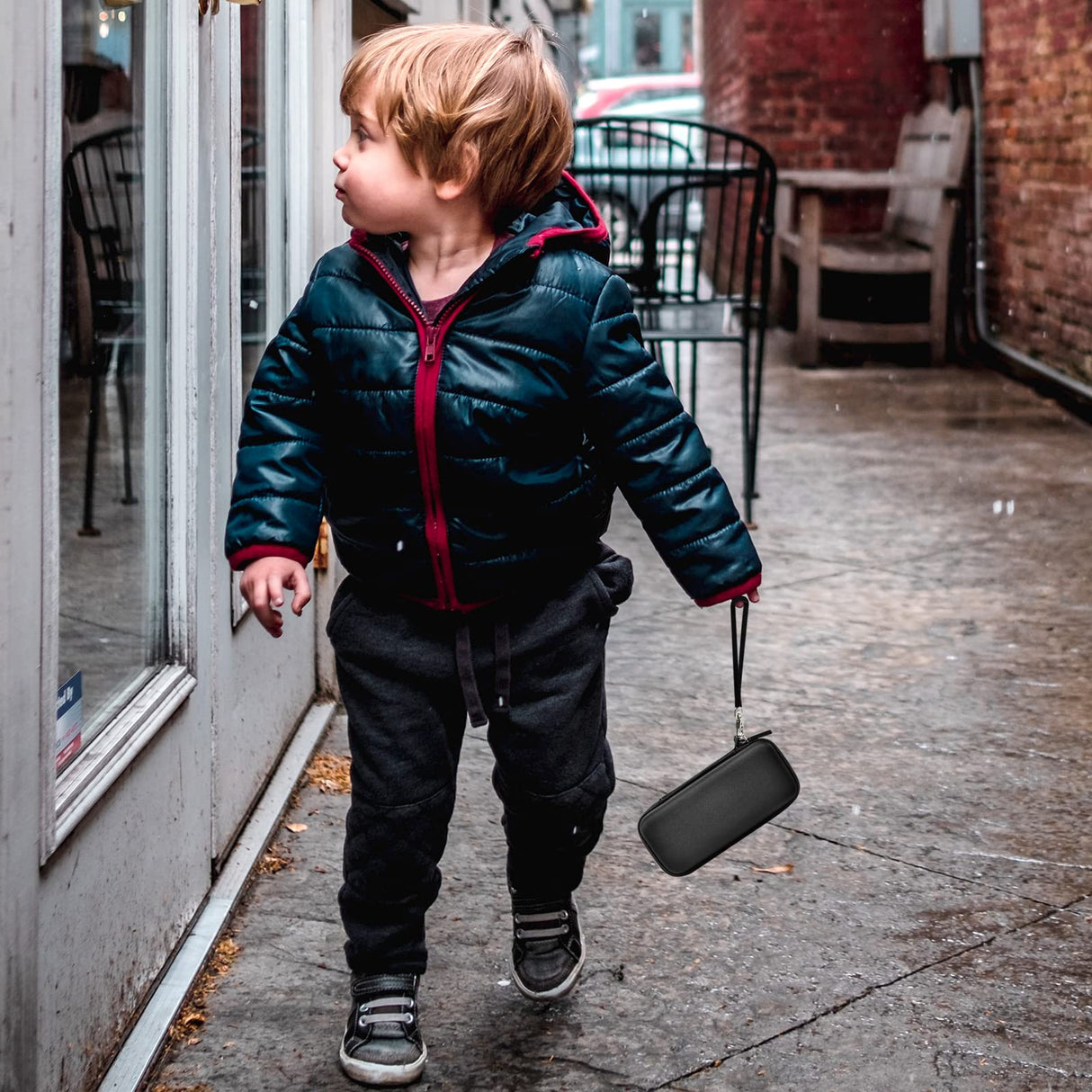 ANKHOH Case Compatible with 3Doodler Start+ Essentials (2023) for 3D Pen Set for Kids, Storage Organizer Holder for Printing Filament Refill and Micro-USB Charger, Black (Box Only) ANKHOH