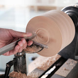 BMWOOD Cryo M2 HSS Diamond Parting Tool 3/16" with 12-1/2" Beech Handle for Woodturning Chisels BMWOOD