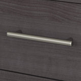 Bush SET002SG Somerset 60-Inch W L-Shaped Desk with Hutch, Storm Gray Bush Business Furniture