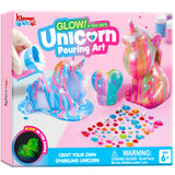 Klever Kits Glow in The Dark Unicorn Pouring Kit- Art and Crafts for Kids Aged 6+ Art Supply Toy, Kids Painting Kit, Unicorn Toy Birthday Gifts for Girls Klever Kits