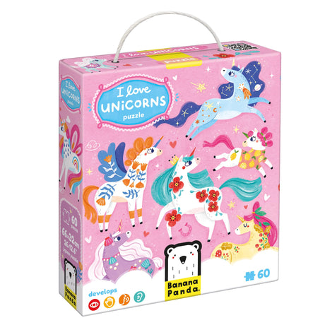 I Love Unicorns Puzzle 4+ Floor Puzzle Banana Panda