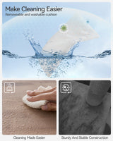 FourFurPets 72.4" Cat Tree, Modern Cat Tower for Indoor Cats, Multi-Level Cat Condo with Caves, Tall Cat Tree with Cat Scratching Board, Wooden Cat Tower with Large Perch, Removable Pads, Camel Brown FourFurPets