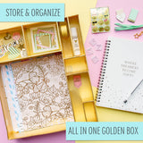 STMT D.I.Y. Dreamers Become Doers Journaling Set, Stationery Set, Bullet Journal Kit, Journaling Kit, Journals for Teen Girls, DIY Journal Set for Girls Ages - 8+ STMT